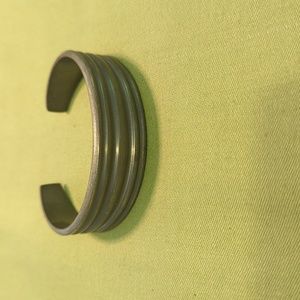 Norwegian pewter cuff bracelet